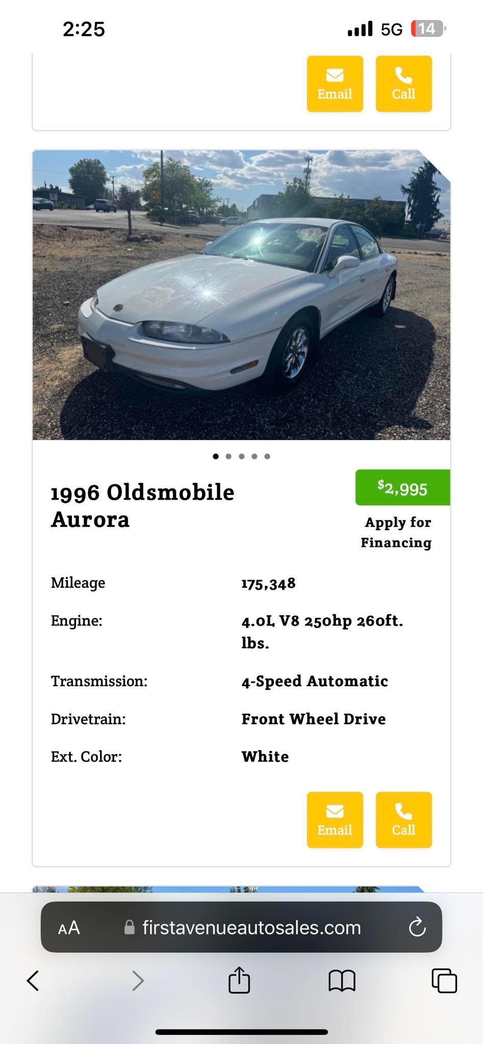 AURORA AFX 57 CHEVY NOMAD $80 shipped pp ff