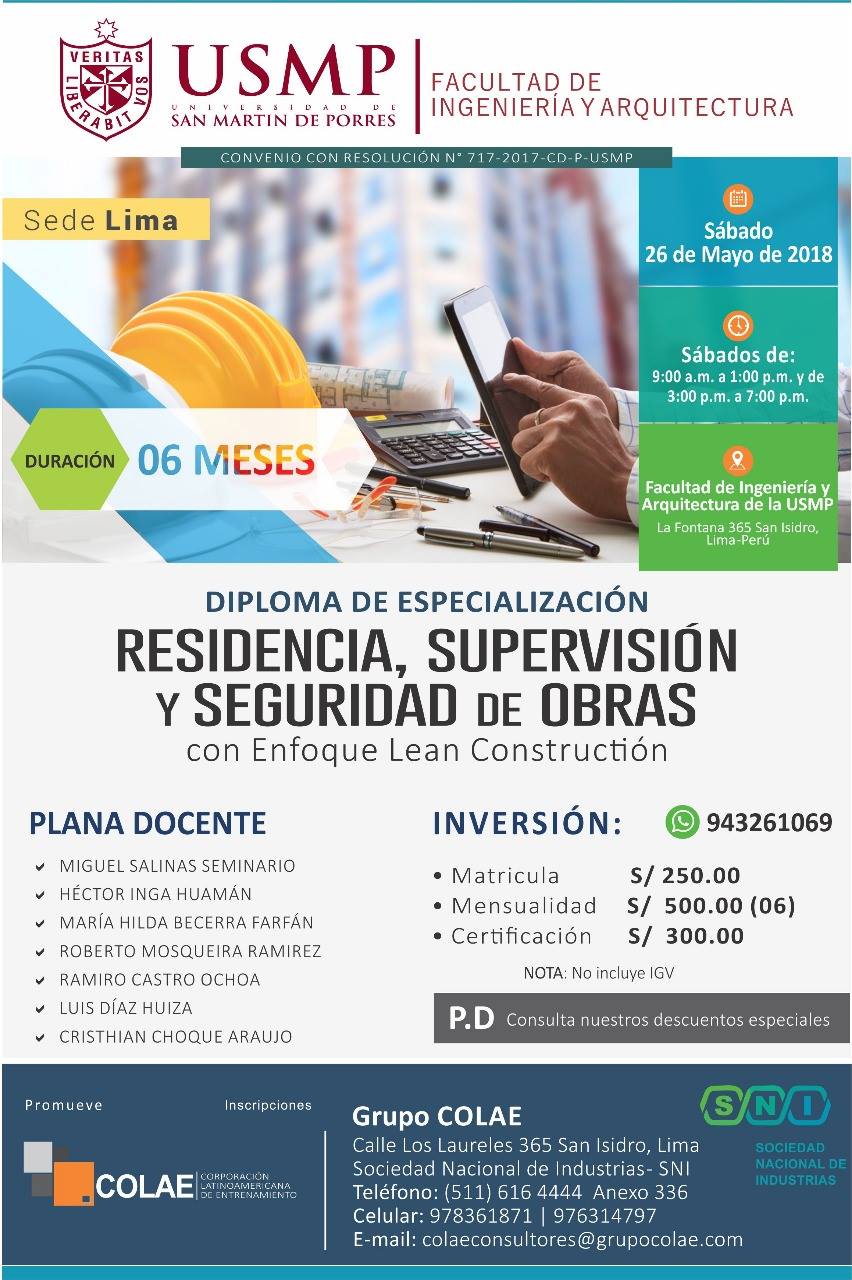 Grupo COLAE - Estimado (a) Profesional: Le invitamos a...