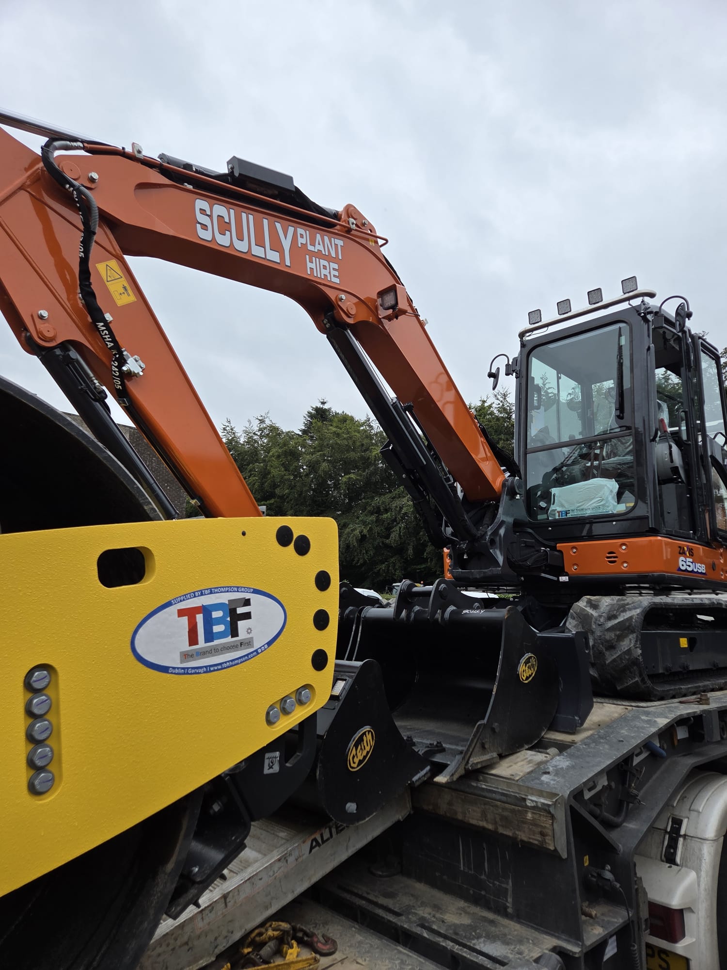 Hitachi zx48u compact excavator added to evo civils fleet