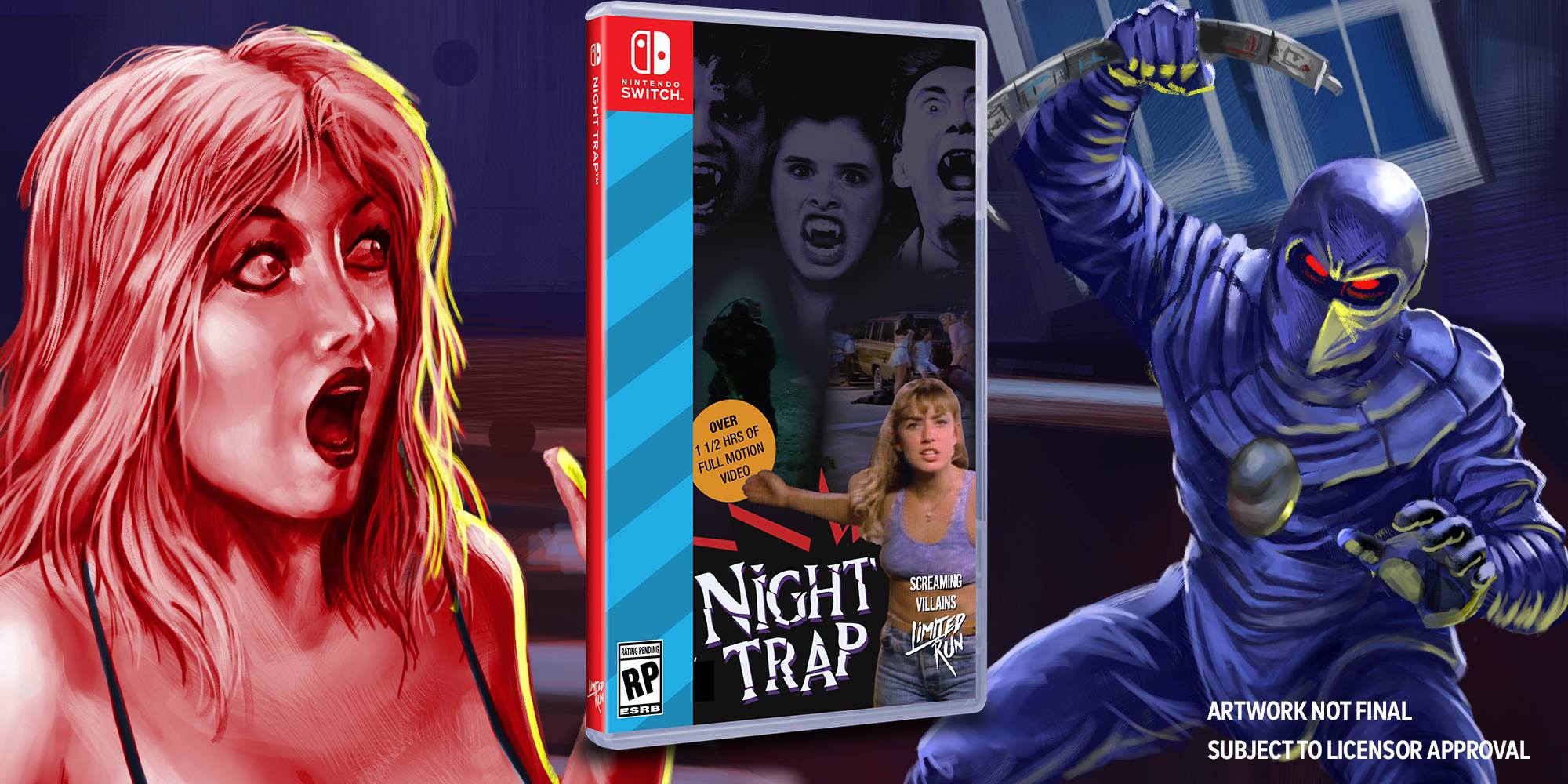 Night Trap: 25th Anniversary Edition for the Nintendo Switch will