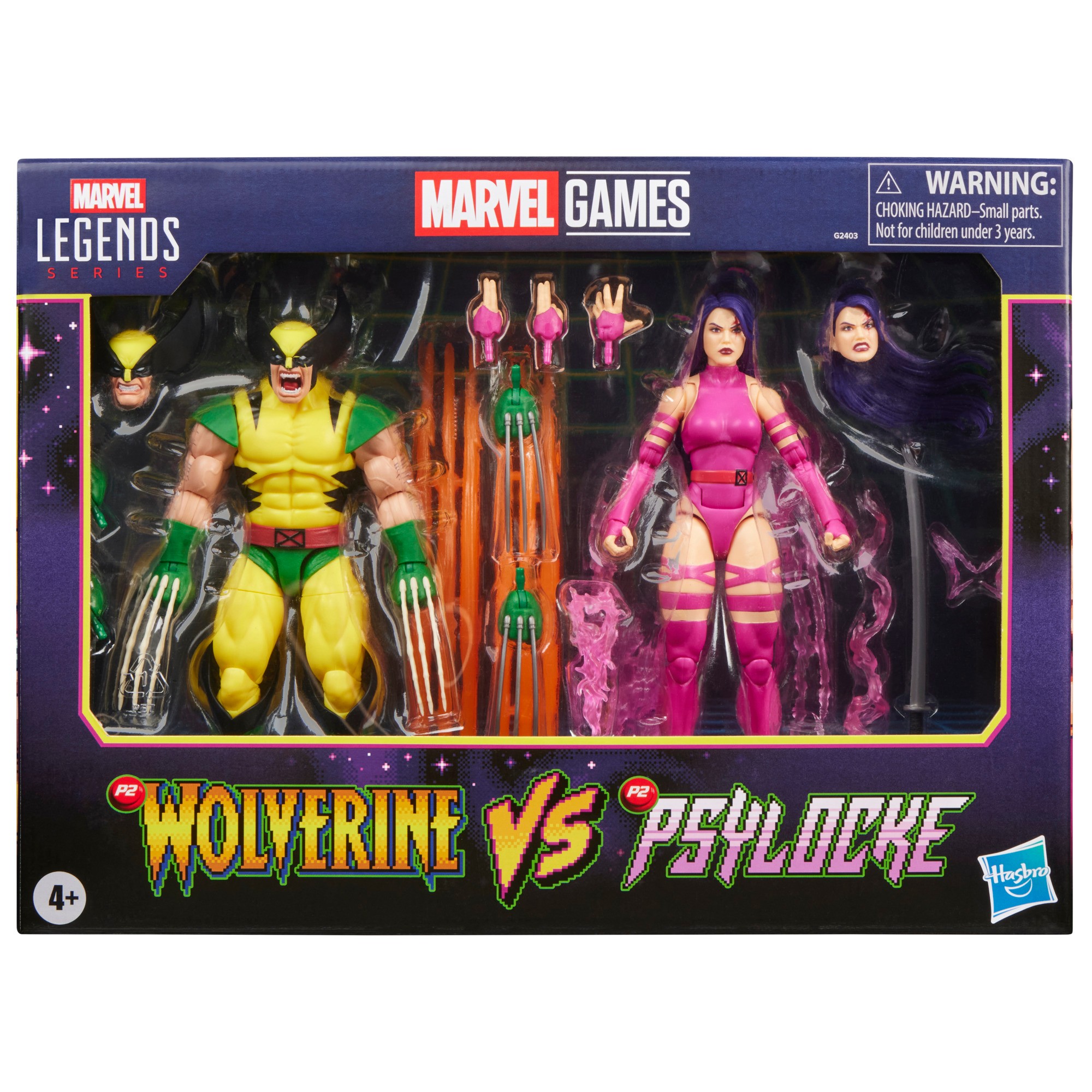 バンダイ S.H.Figuarts スパイダーマン (GAMERVERSE) Marvel Legends Wolverine and Psylocke player 2 version box set pre