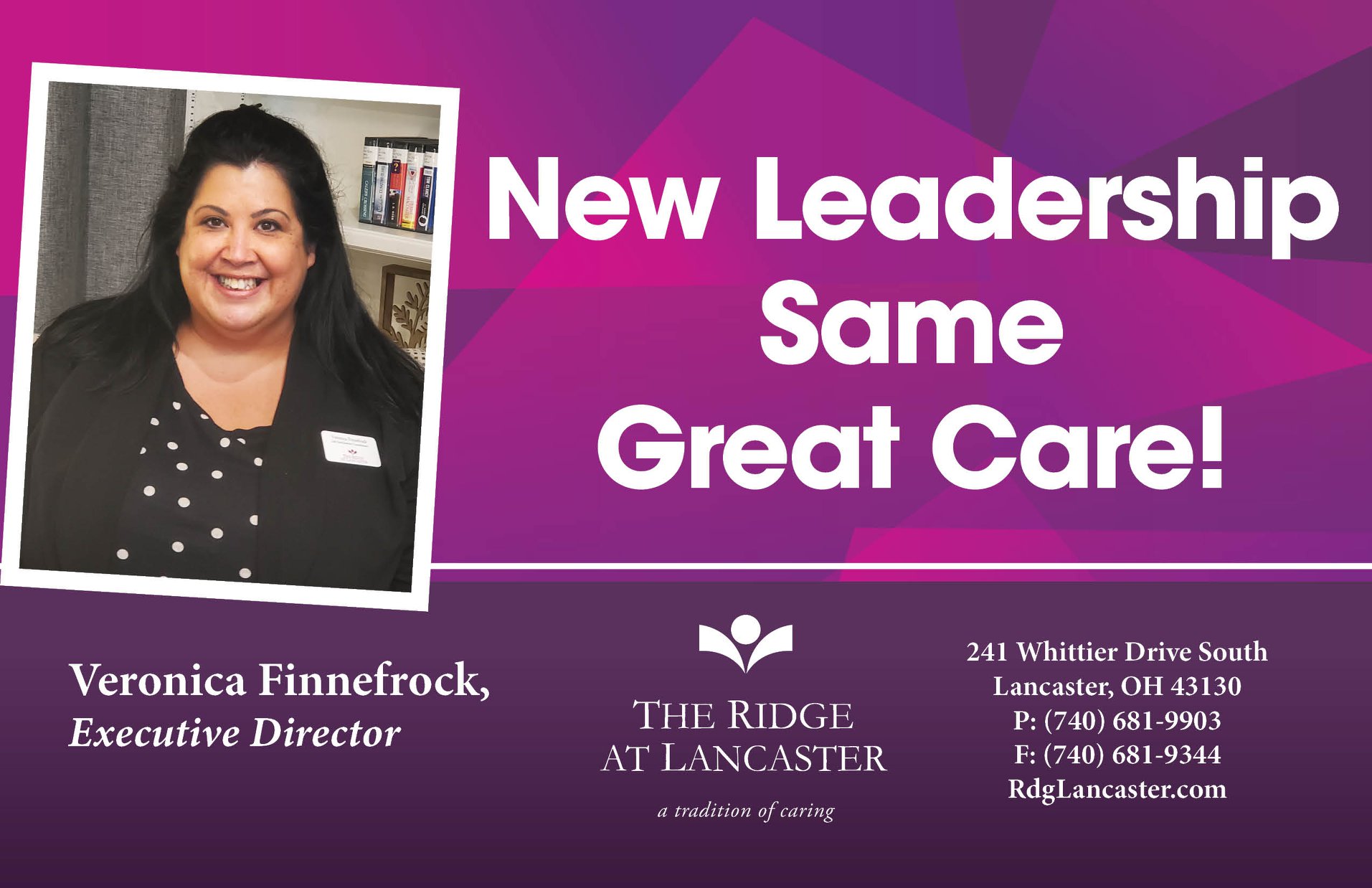 The Ridge at Lancaster - Meet Executive Director Veronica, we are so ...