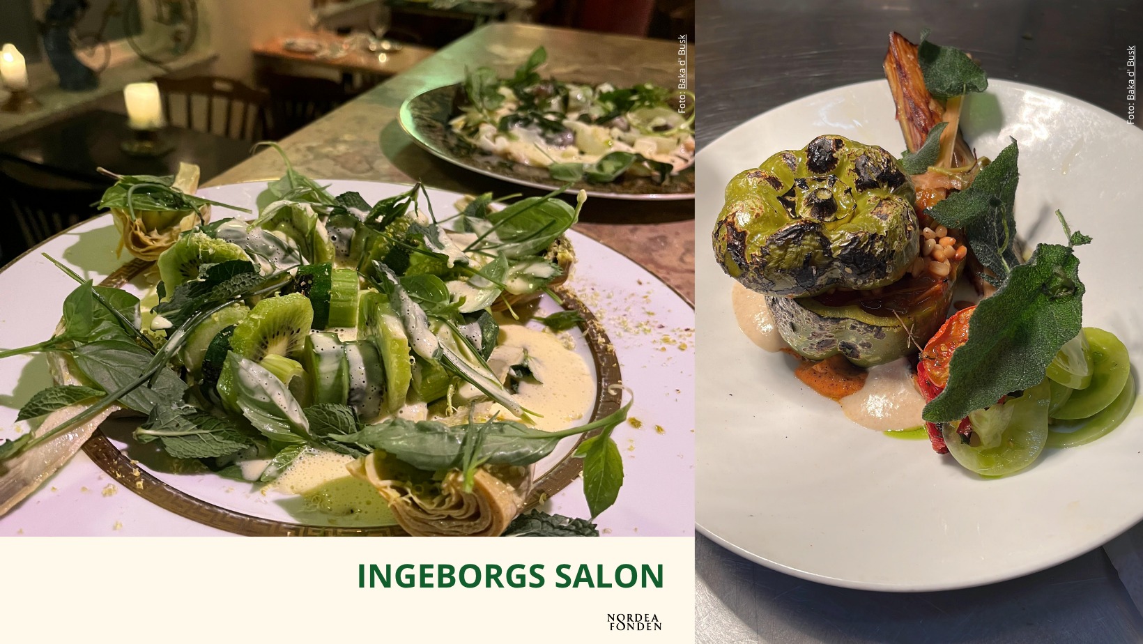 Talk om grøntsager & restauranten Baka d'Busk