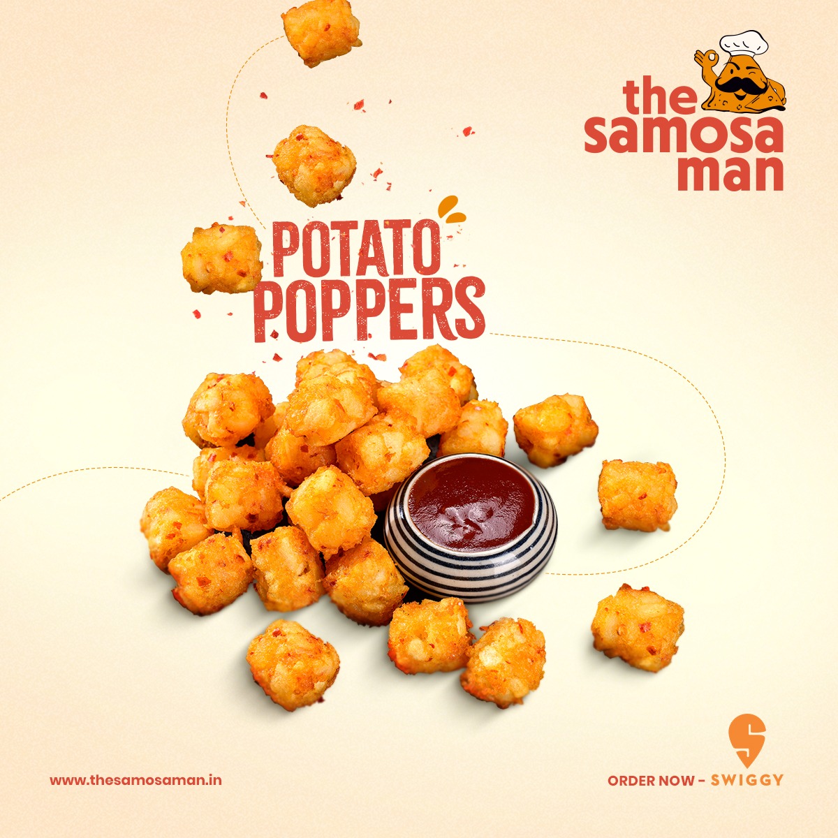 The Samosa Man - Bite sized, garlic, chili and potato... | Facebook