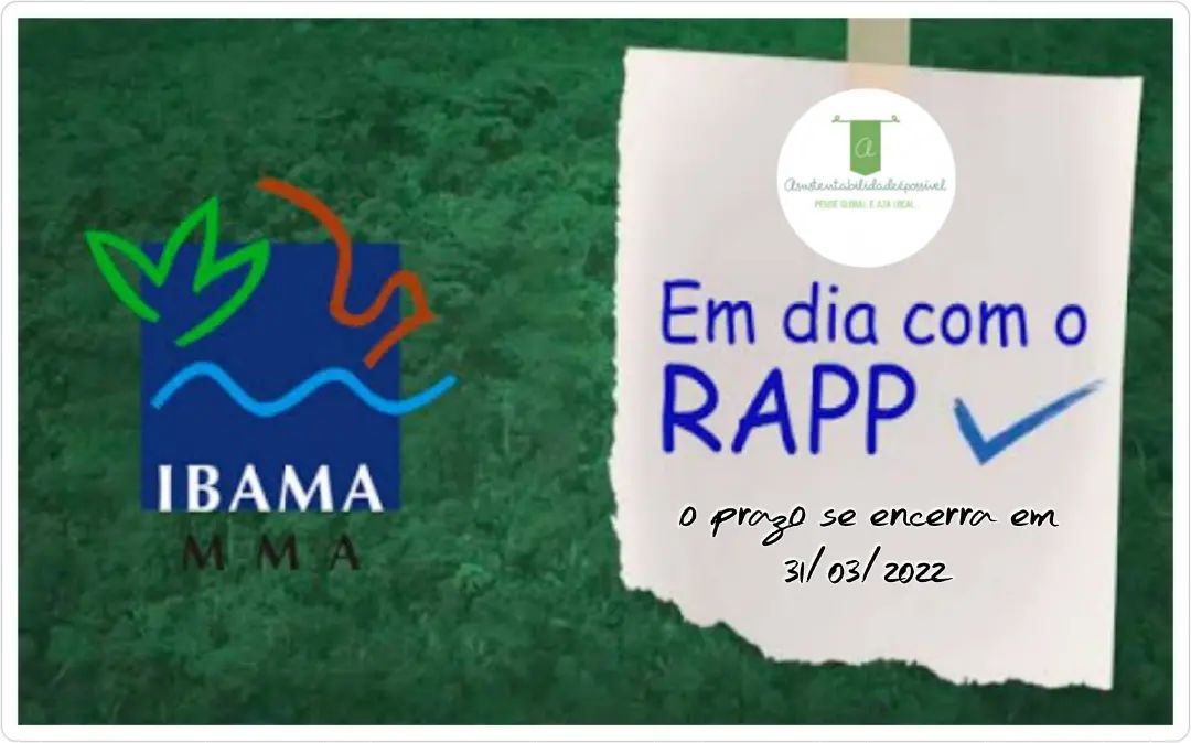 O que é o RAPP? O... - A Sustentabilidade É Possível
