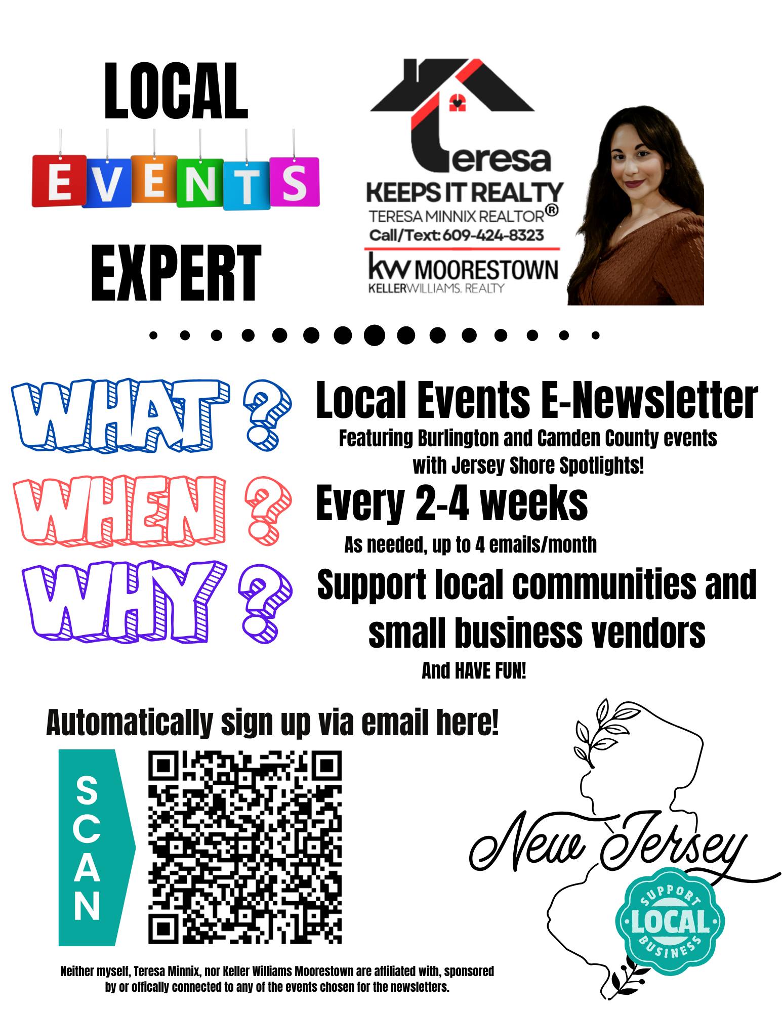 LOCAL EVENTS E-NEWSLETTERS