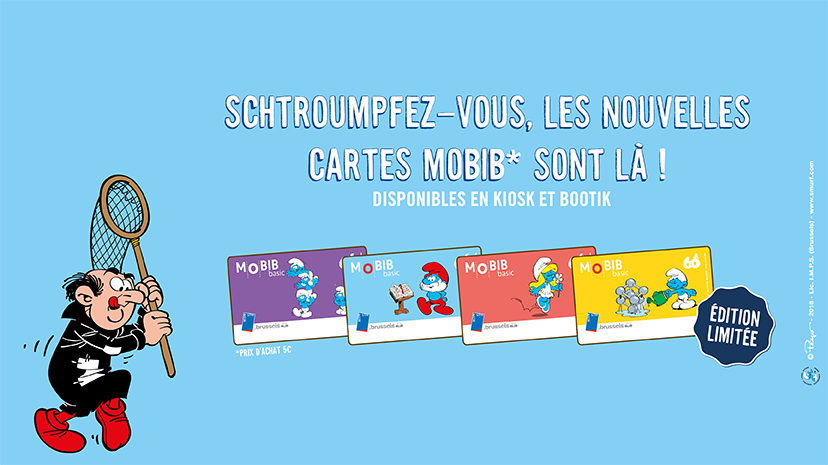STIB - 💙 Schtroumpfez les cartes MOBIB ! 💙 Depuis ce mardi 5 juin, l ...