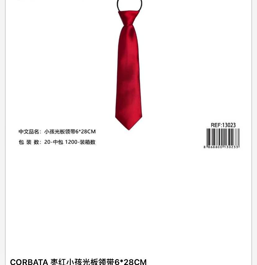 Corbata lisa para niños - Ties - Santiago, Chile | Facebook Marketplace ...