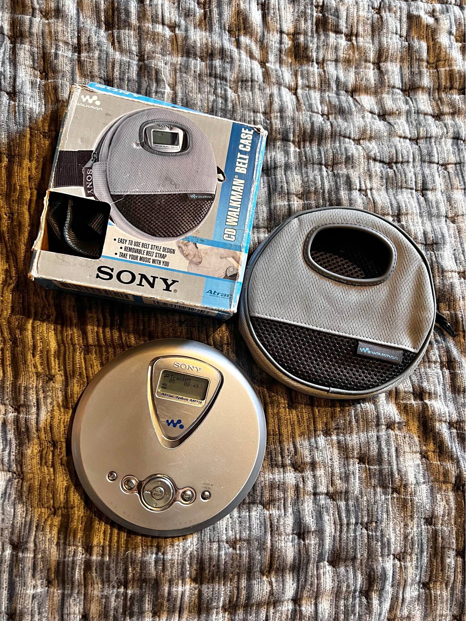 Sony D-NE301 – Discman CD Walkman + Belt Case Original - Music ...