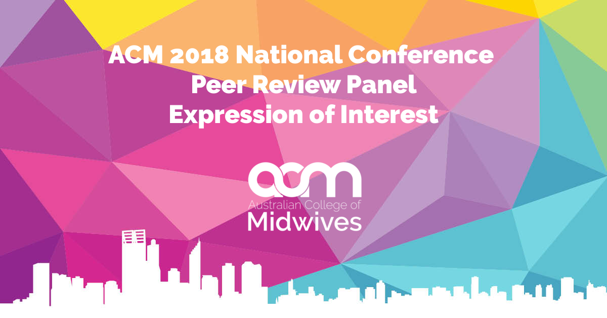 Australian College of Midwives (ACM) - EOI: ACM 2018 National ...