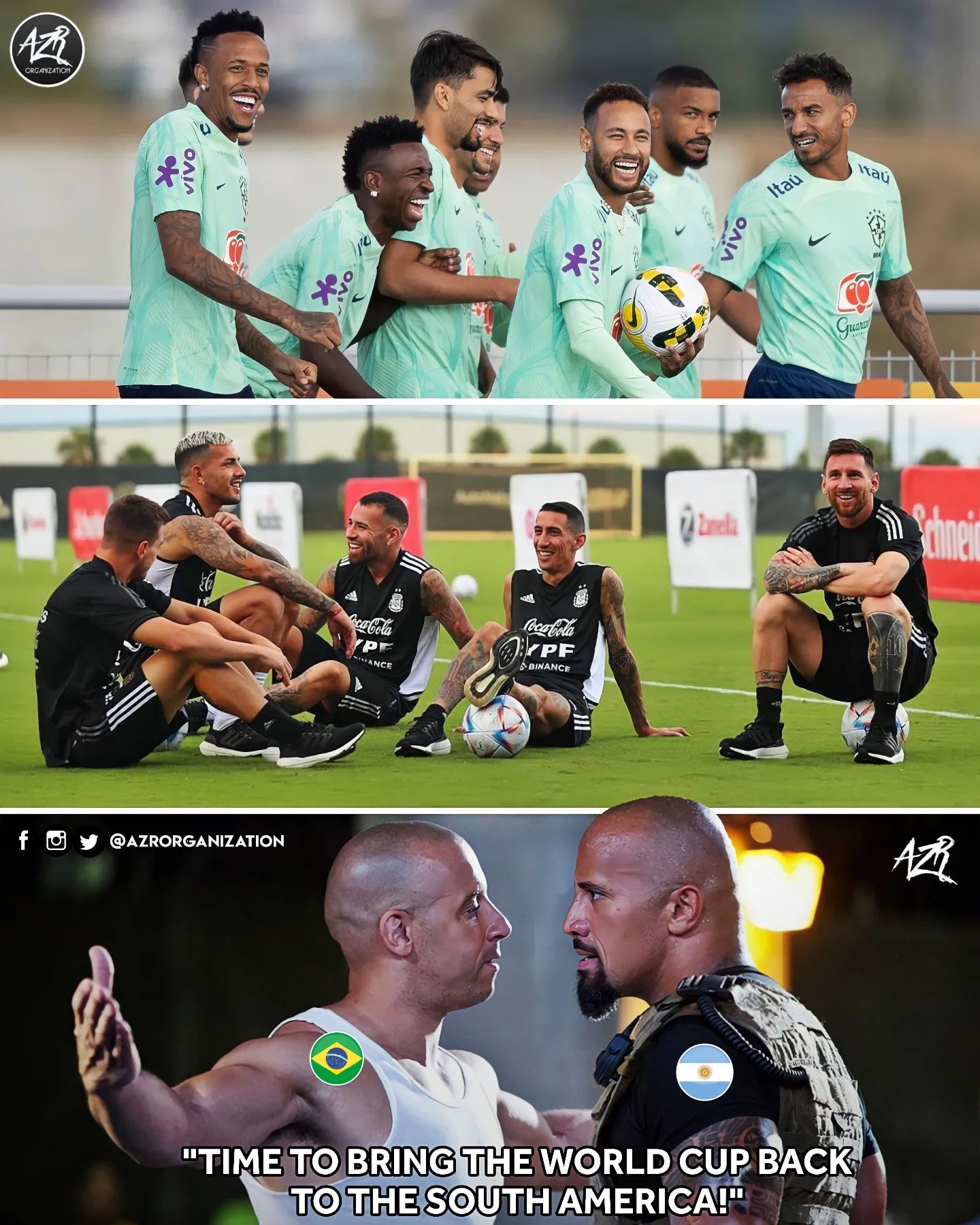AZR - 🚨🚨 After a Long time, Both Brazilian NT &... | Facebook