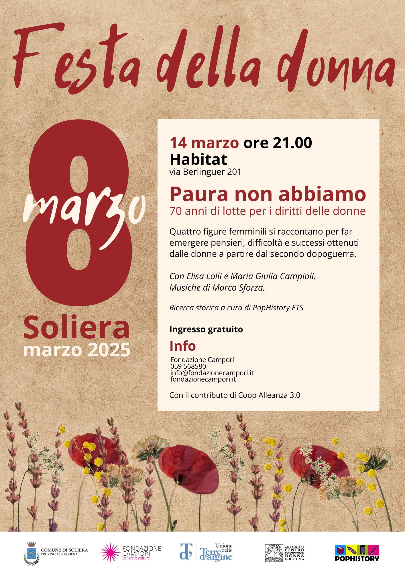 Paura non abbiamo. 70 anni di lotte per i diritti delle donne