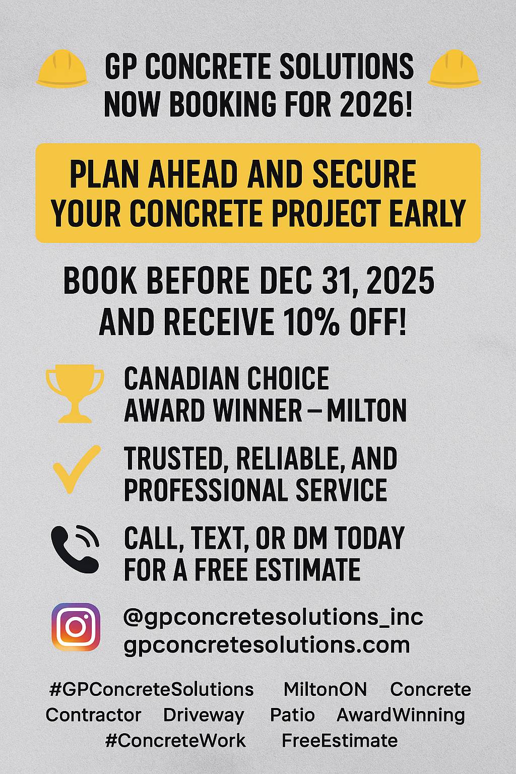 Concrete Everything!!! Share Your Knowledge!!! | 🚧 GP Concrete ...