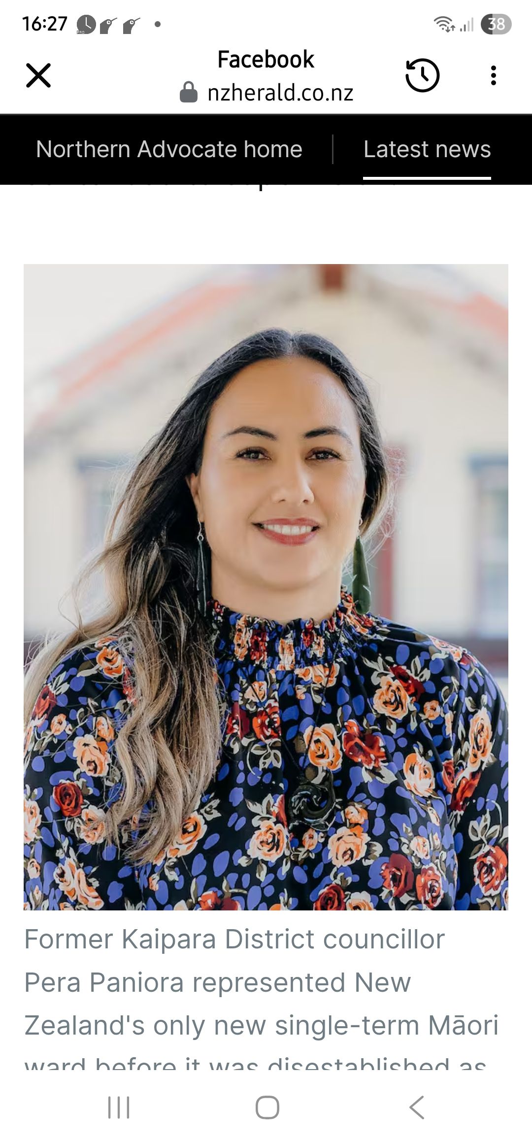 Corruption in New Zealand | Ihapera Paniora - failed Kaipara councillor ...