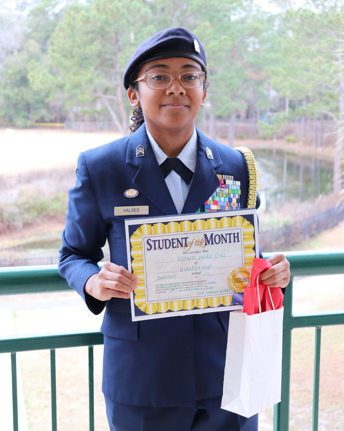 Beaufort - Congratulations to Richelle Cruz Valdes! Richelle was ...