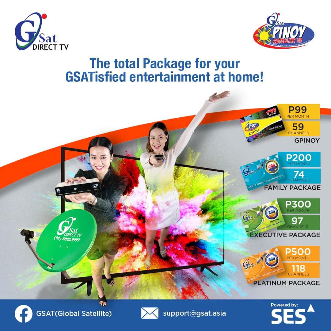 Gsat Antipolo - Viewing has never been this GSATisfying! Enjoy up to ...