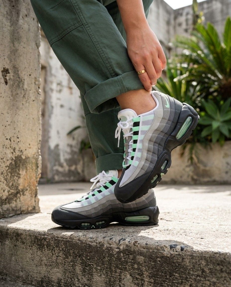 Nike Women's Air Max 95 Big Bubble - Fresh Mint The Fresh Mint Air