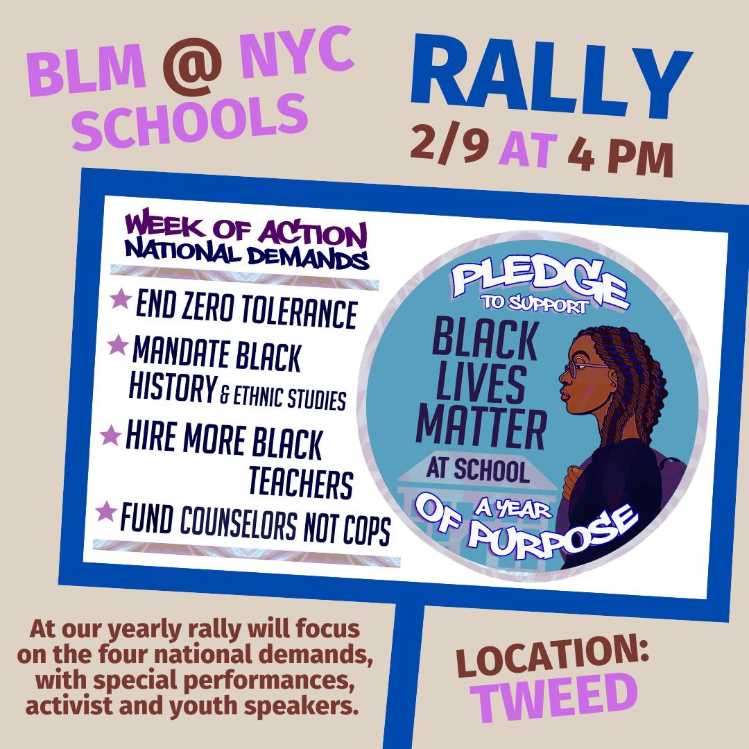 NYC Black Lives Matter at School Week of Action