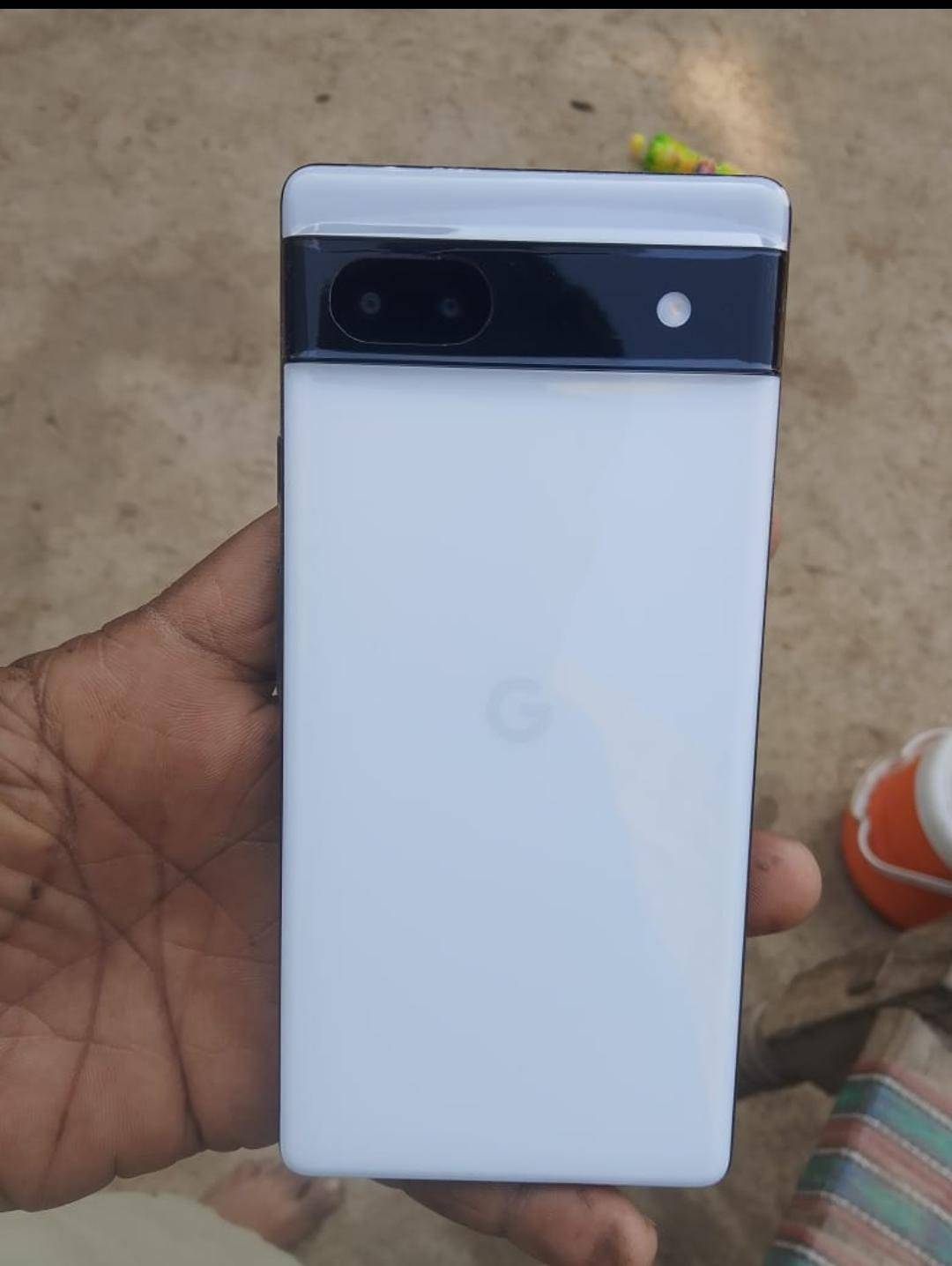 Google pixel 6A White colour Physical + E sim Server approved 10