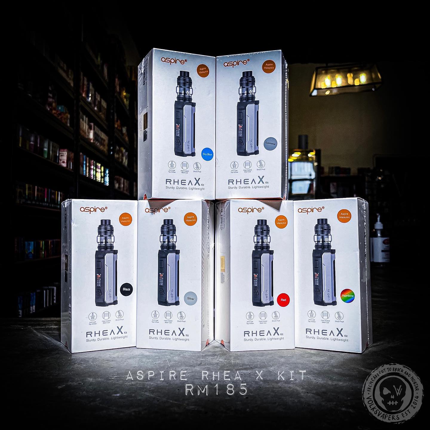 Volksvapers - NEW NEW NEW HOT STUFF, ASPIRE RHEA X KIT BY... | Facebook