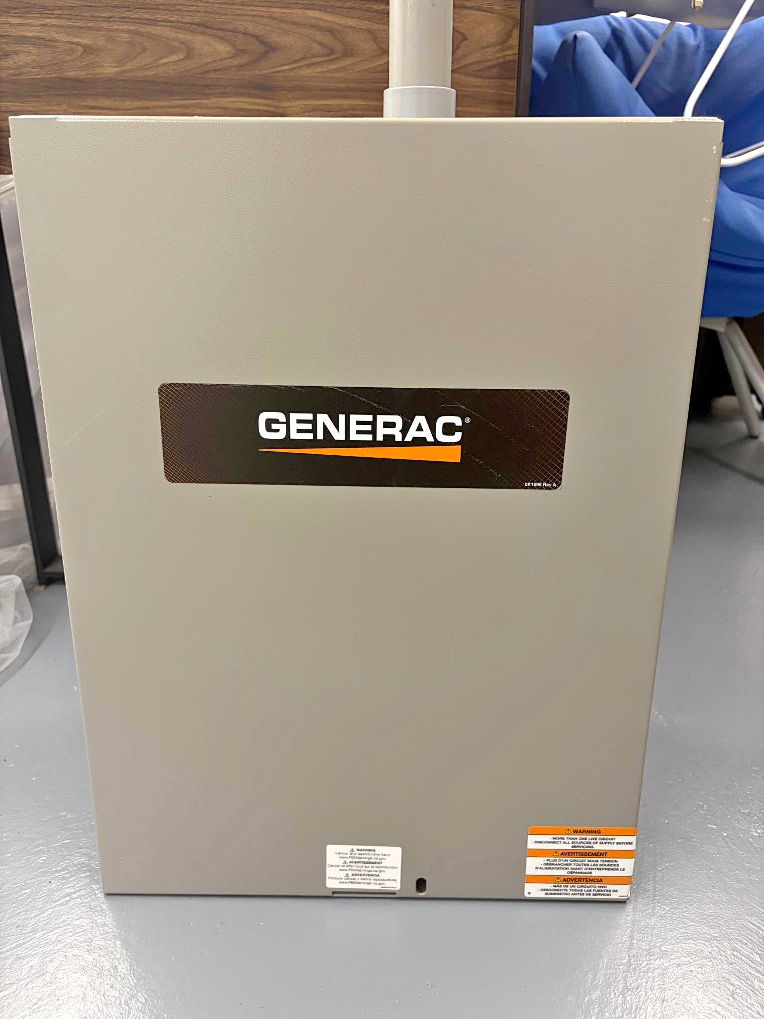 Generac Automatic Transfer Switch – 100 Amp (Model RXSC100A3) - Hubs ...