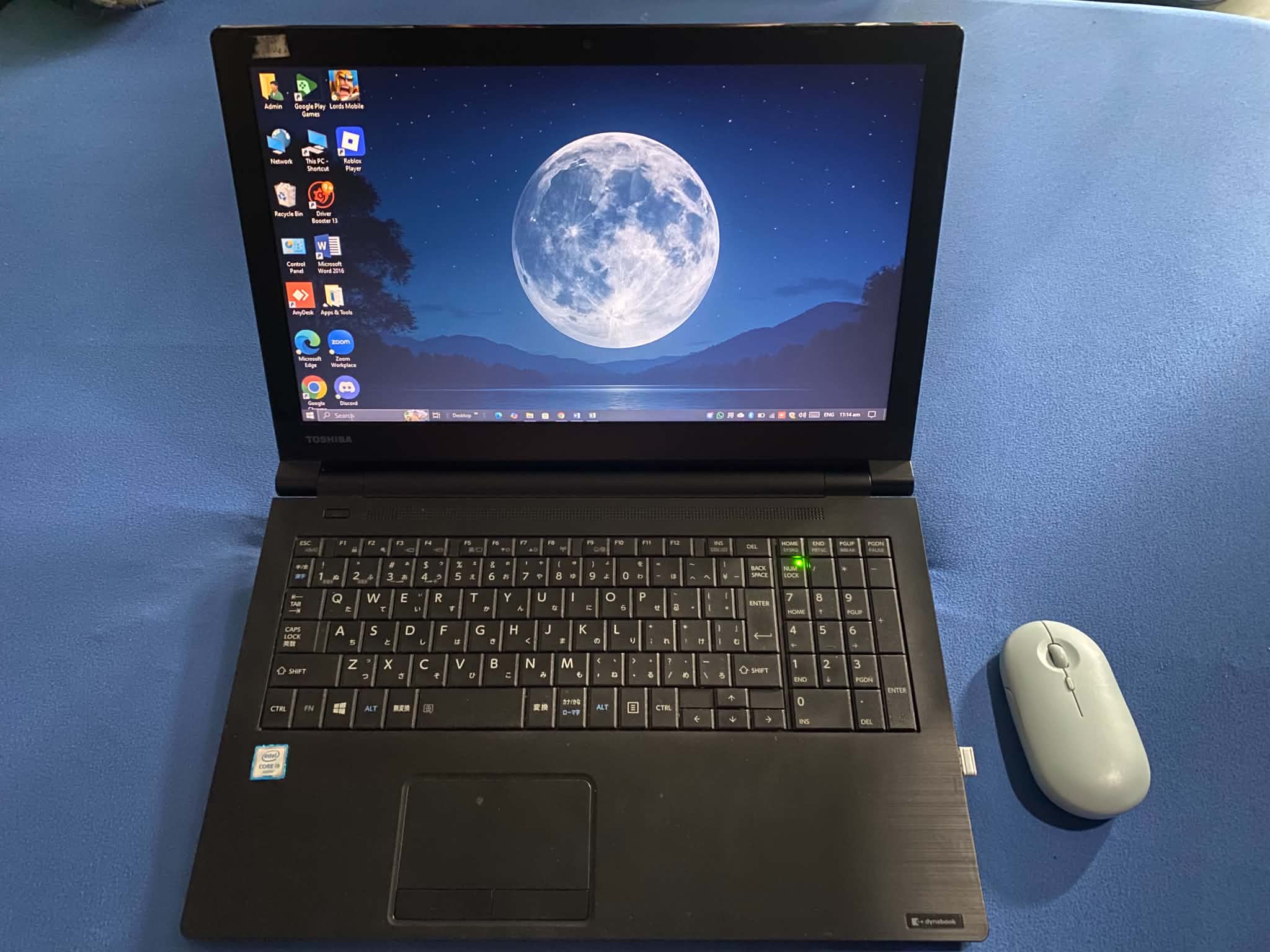 Toshiba Dynabook B65/M Laptop - 15.6