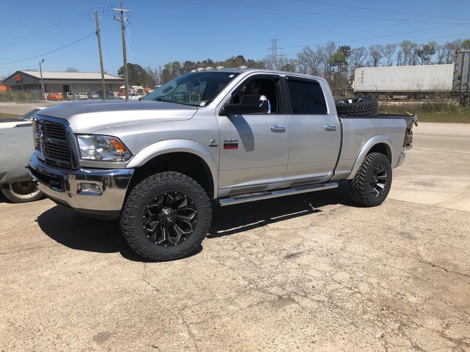 Wheel Monster - Here’s a badass Dodge Ram 2500 with a set... | Facebook