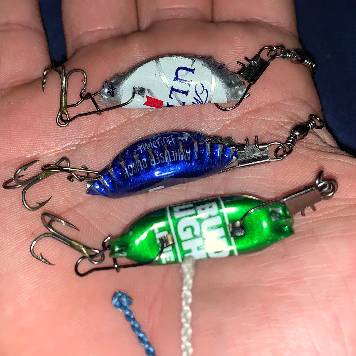 beer bottle top fishing lure Pacifico Cap – McClure's Lures wine snob Bottle Cap Lure – Lake
