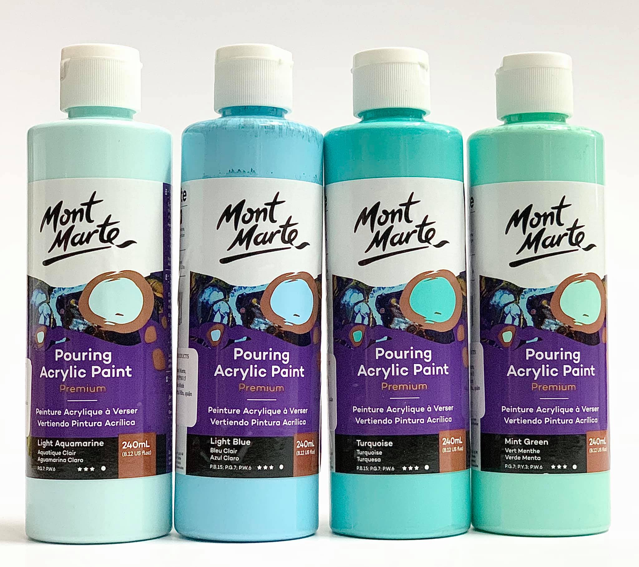 Họa Phẩm 62 - Acrylic Mont Marte Dạng lỏng dùng để đổ...