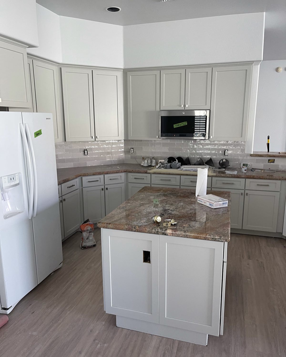 Recent kitchen makeover in North... - Schott Development LLC