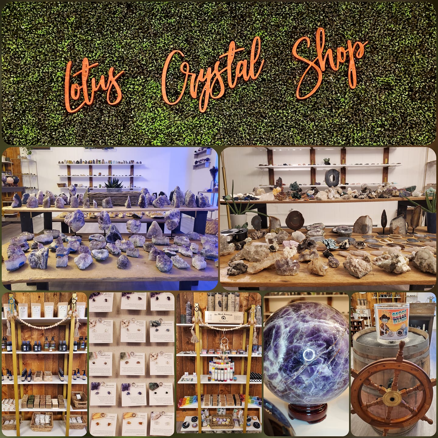 Lotus Crystal Shop Our Soft Opening Was A Huge Success And Our First Week Has Been Amazing We Are So Excited For Our Grand Opening This Upcoming Monday From 12pm 7pm Stay