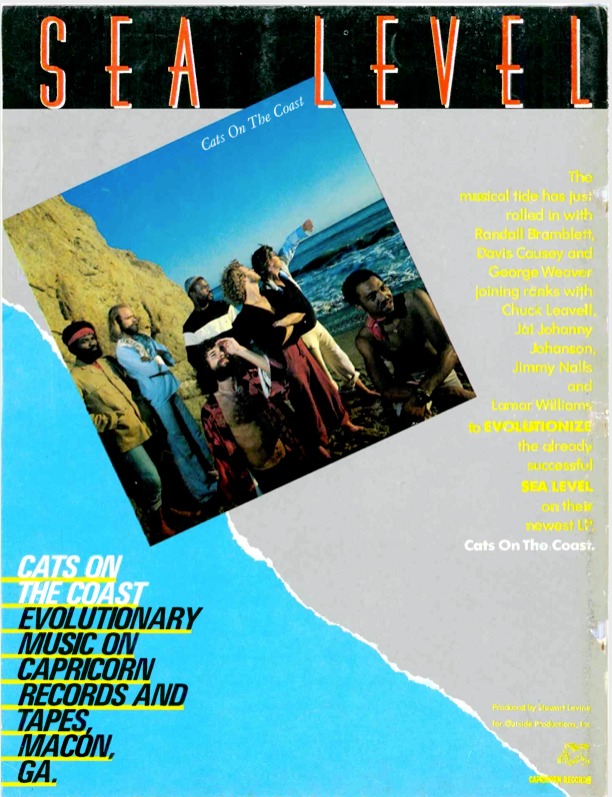 Sea Level's Cats on the Coast album review