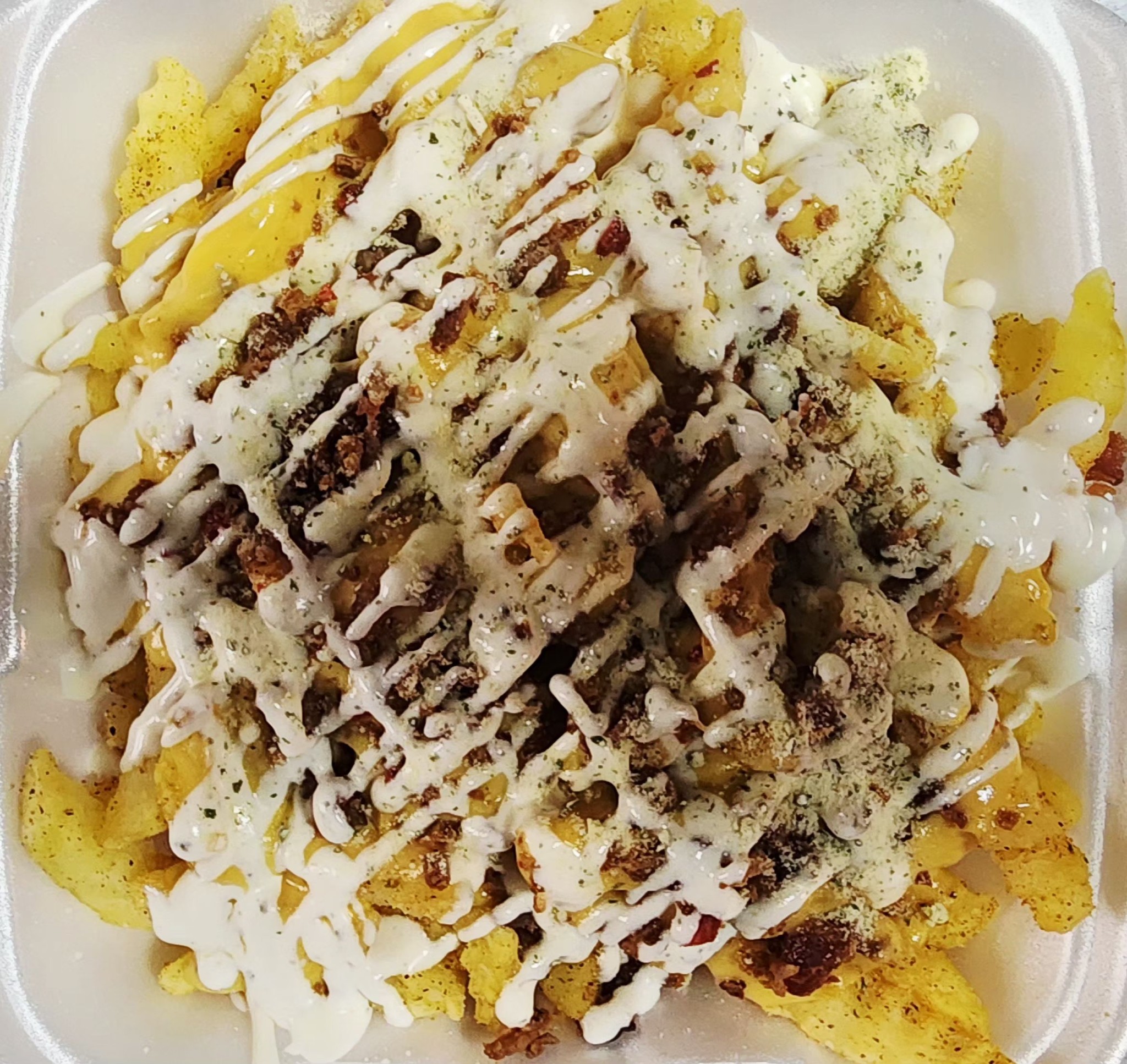 The Kitchen in Linden offers bacon cheddar ranch fries