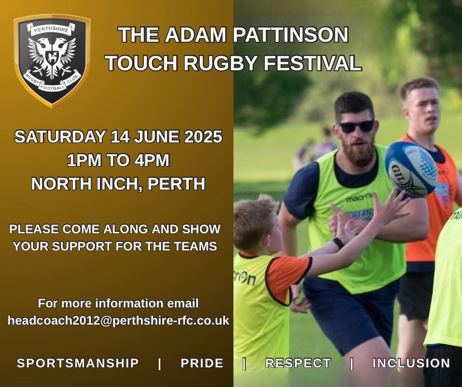 Perthshire Rugby added a new photo. - Perthshire Rugby