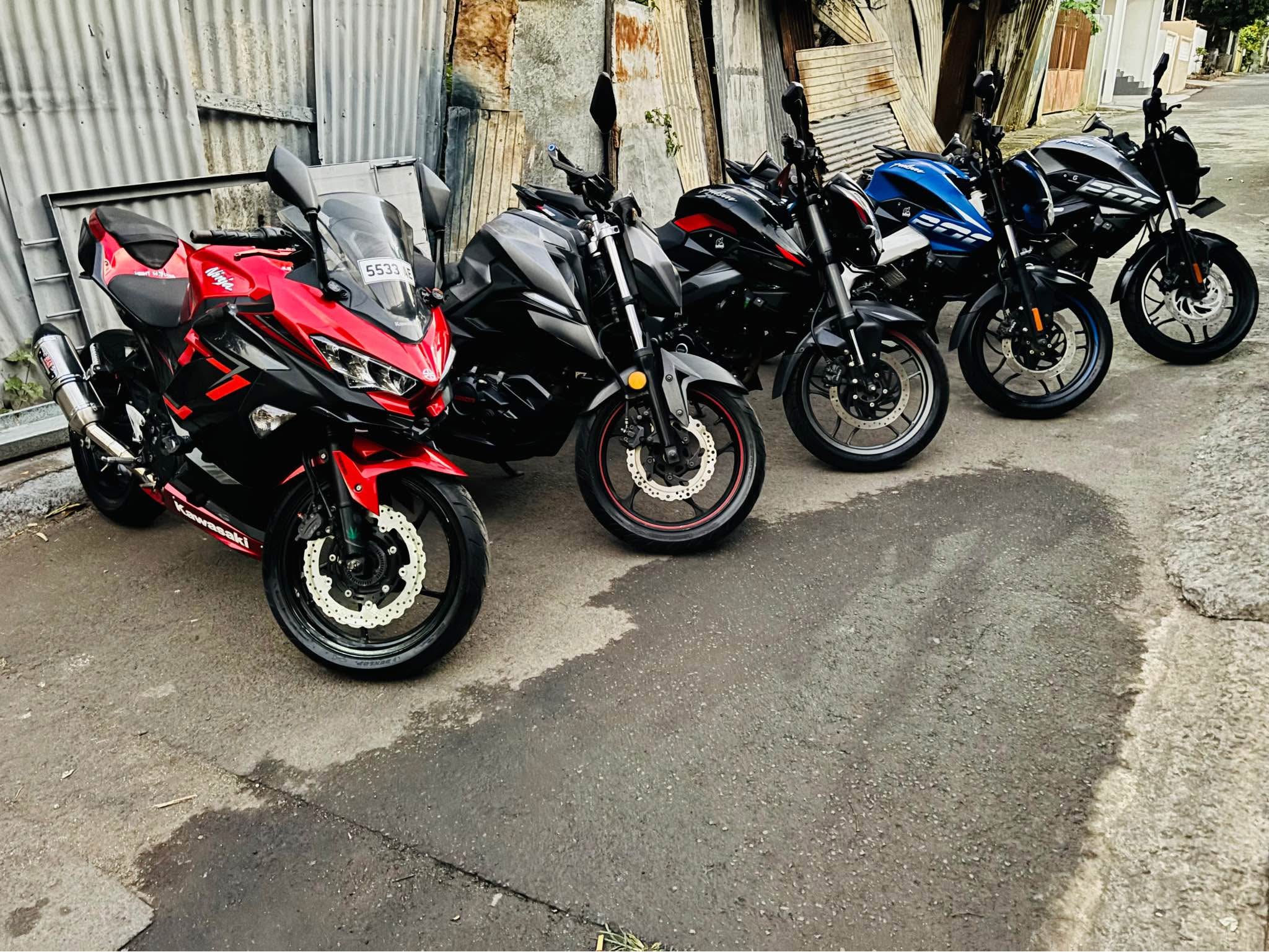 Pulsar ns 200 ( serie ac serie ad ) 1000/jour Kawasaki ninja 250rr