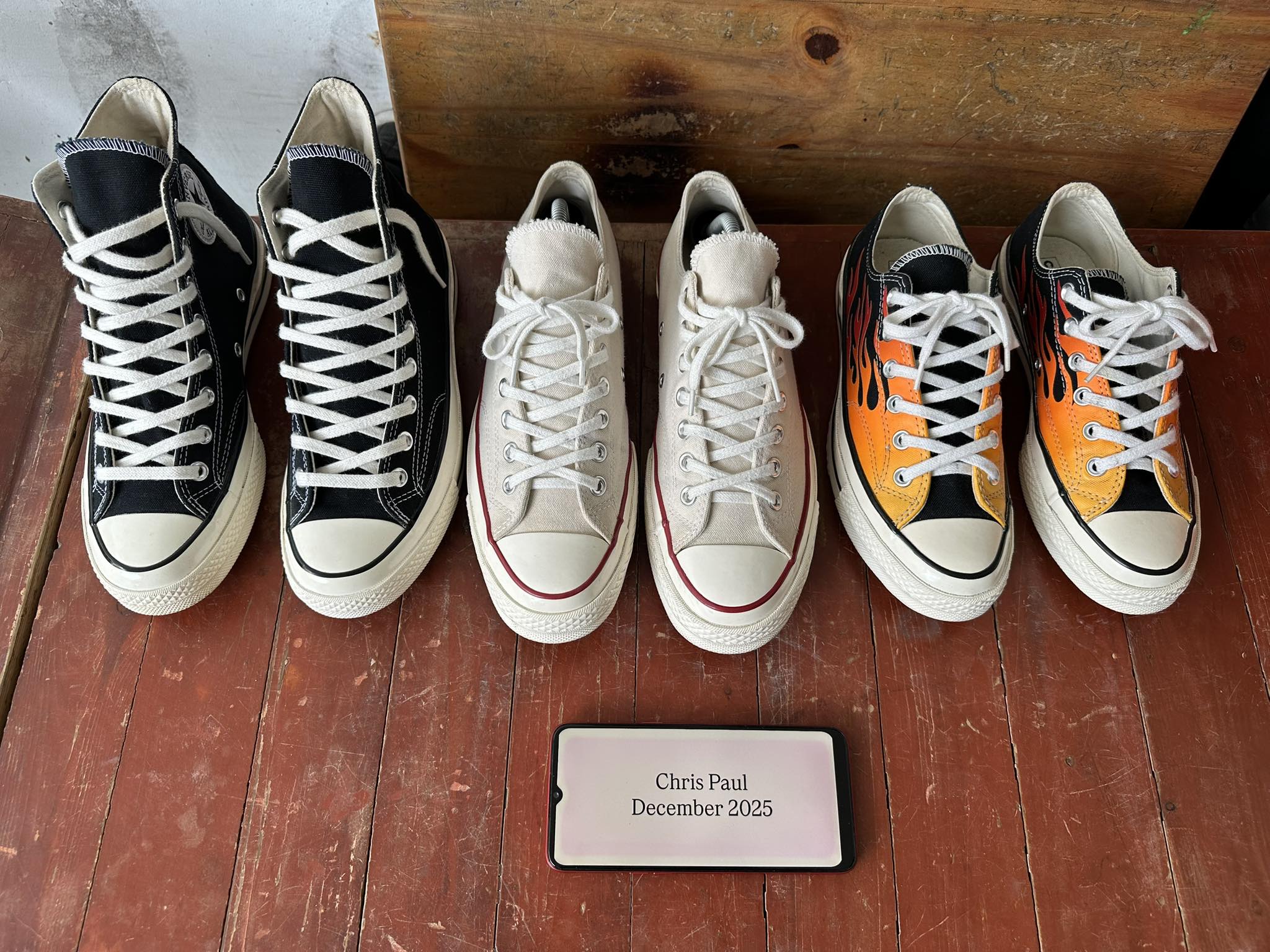 Converse chuck 70 plus hi •6 US/ 23 CM •6.5 US/ 23.5 CM •7 US/ 24 