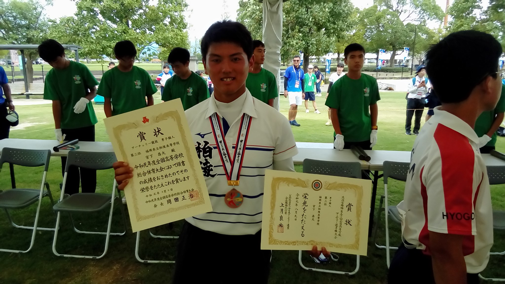 福岡県アーチェリー協会 令和元年度全国高等学校総合体育大会アーチェリー競技大会 Facebook