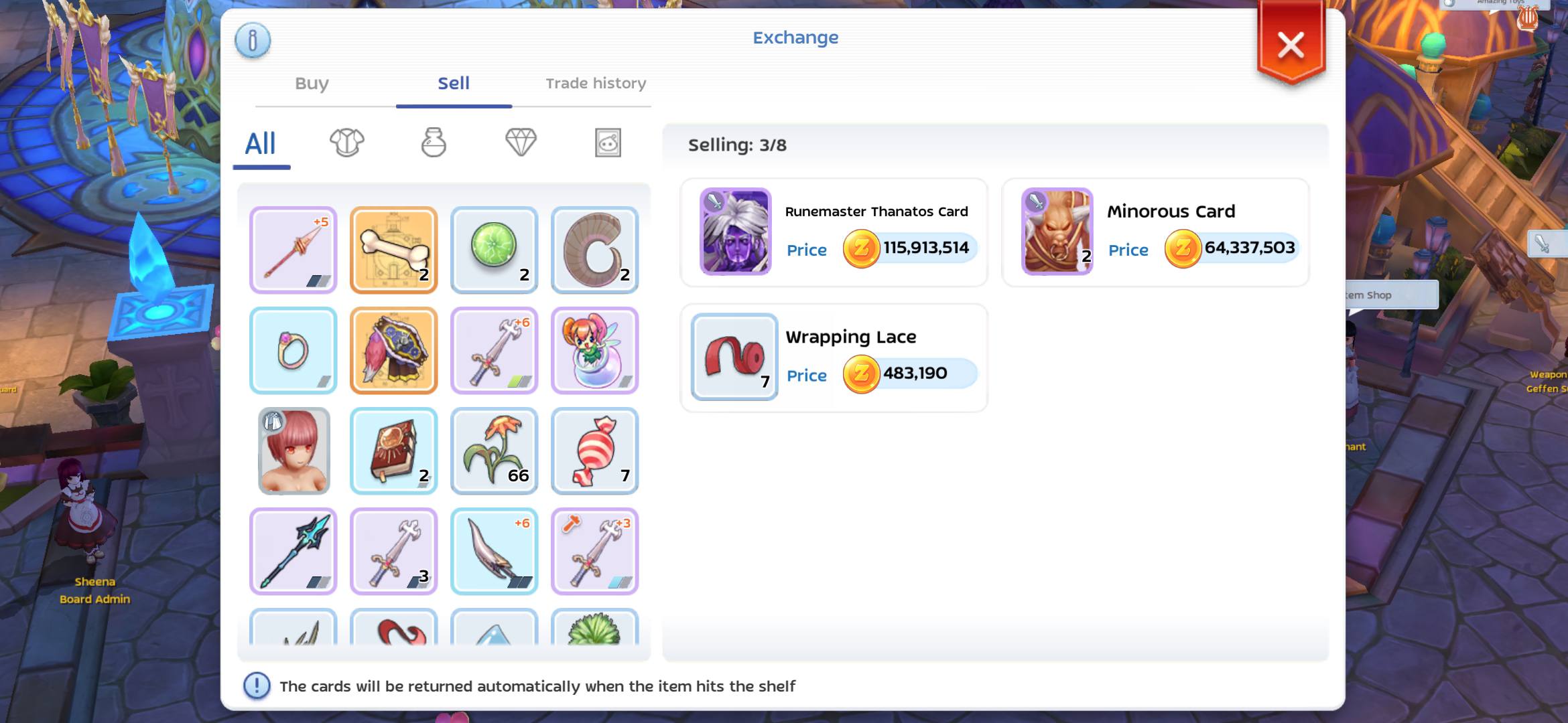 Ragnarok Mobile: Market Buy & Sell | Facebook