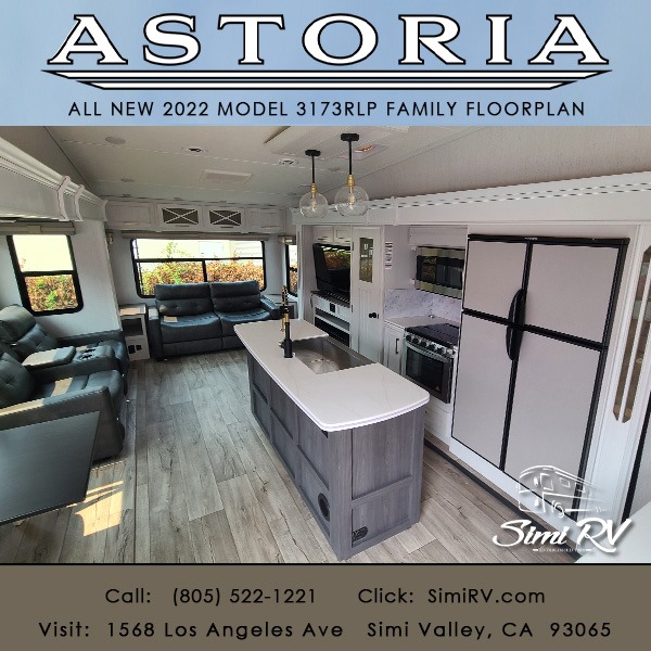 Simi RV - The all new 2022 Astoria 3173RLP features a...