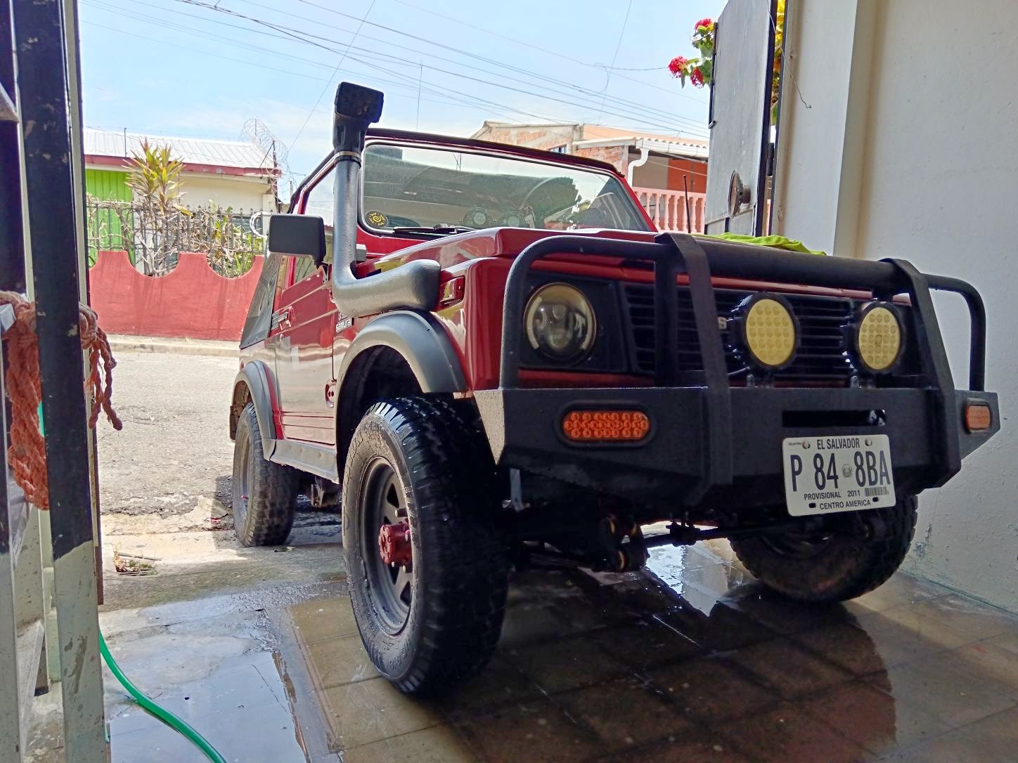 Decalcomania Per Parabrezza Suzuki Samurai 4x4, Adesivo Oracal Made In USA, Colore A Scelta