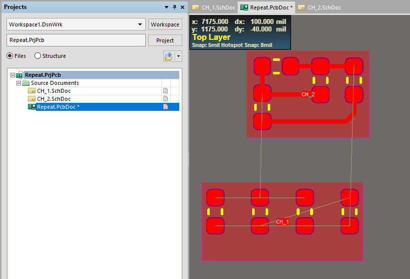 PCBVIET - Multi-Channel Design, repeat layout. Nhiều bác...