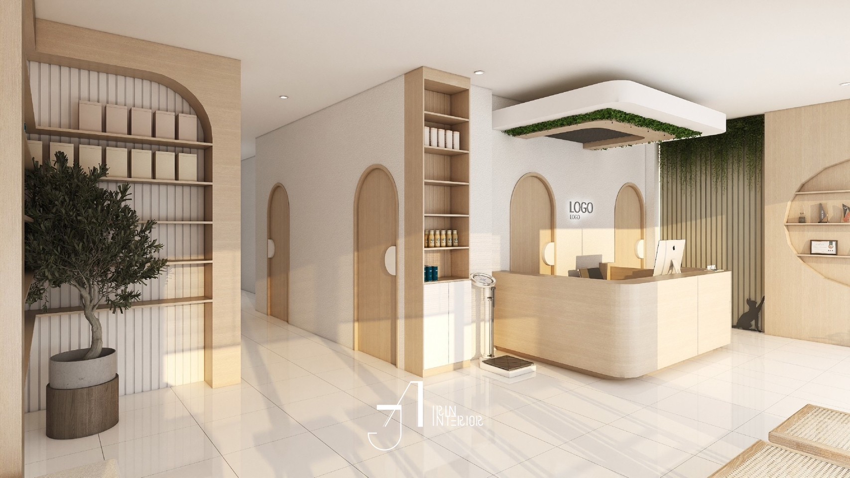 รับผลิต ออกแบบบิวท์อิน ตกแต่งภายใน Ja.Irin Interior