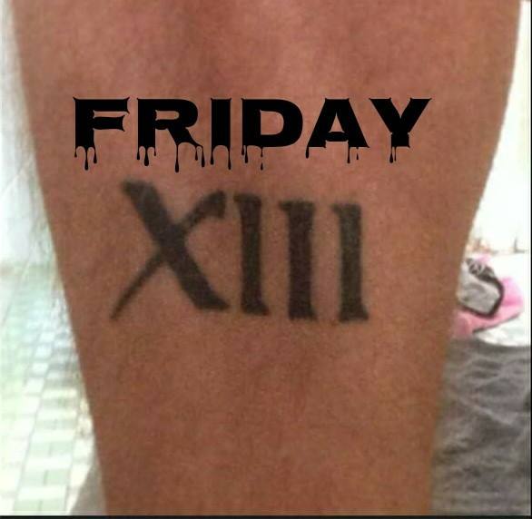 Number 13 tattoo ideas .lucky or unlucky ? #tattoodesign