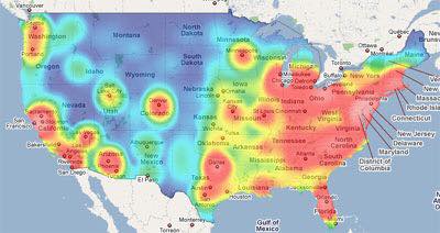 GIS Maker - The Heat is On A heat map is a two-dimensional... | Facebook