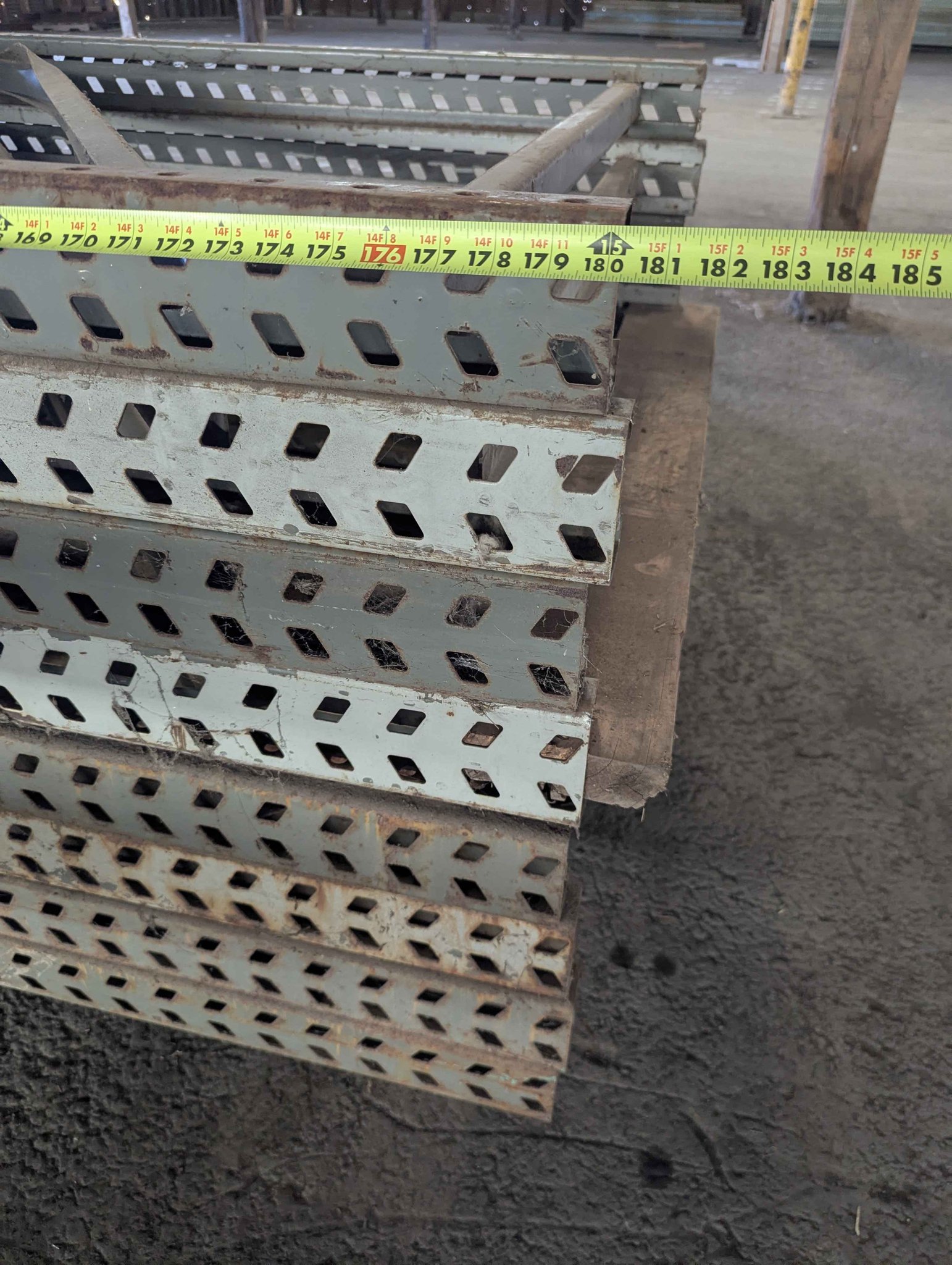 Industrial Pallet Racking – 15 ft Uprights / 9 ft Beams – Heavy Duty ...