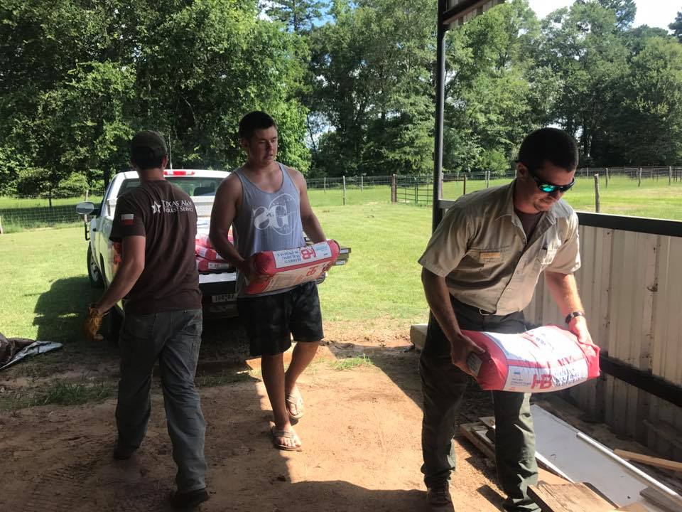 Train Robber Ranch is located... - Texas A&M Forest Service