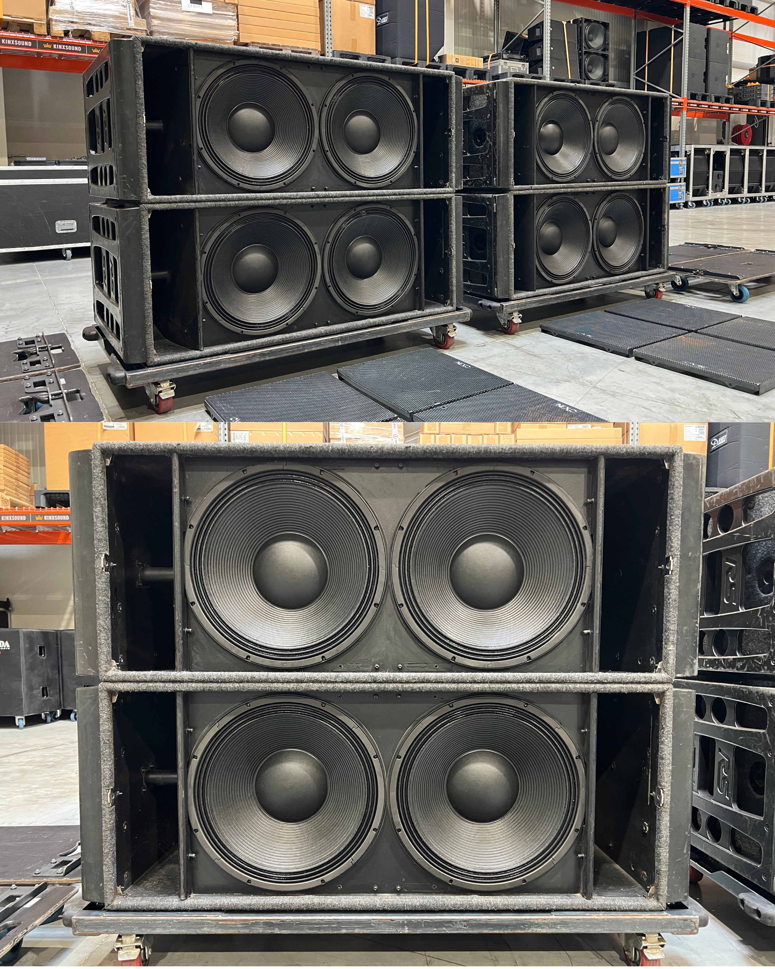 NEXO RS18C Subwoofers for Sale - 2 Sets Available