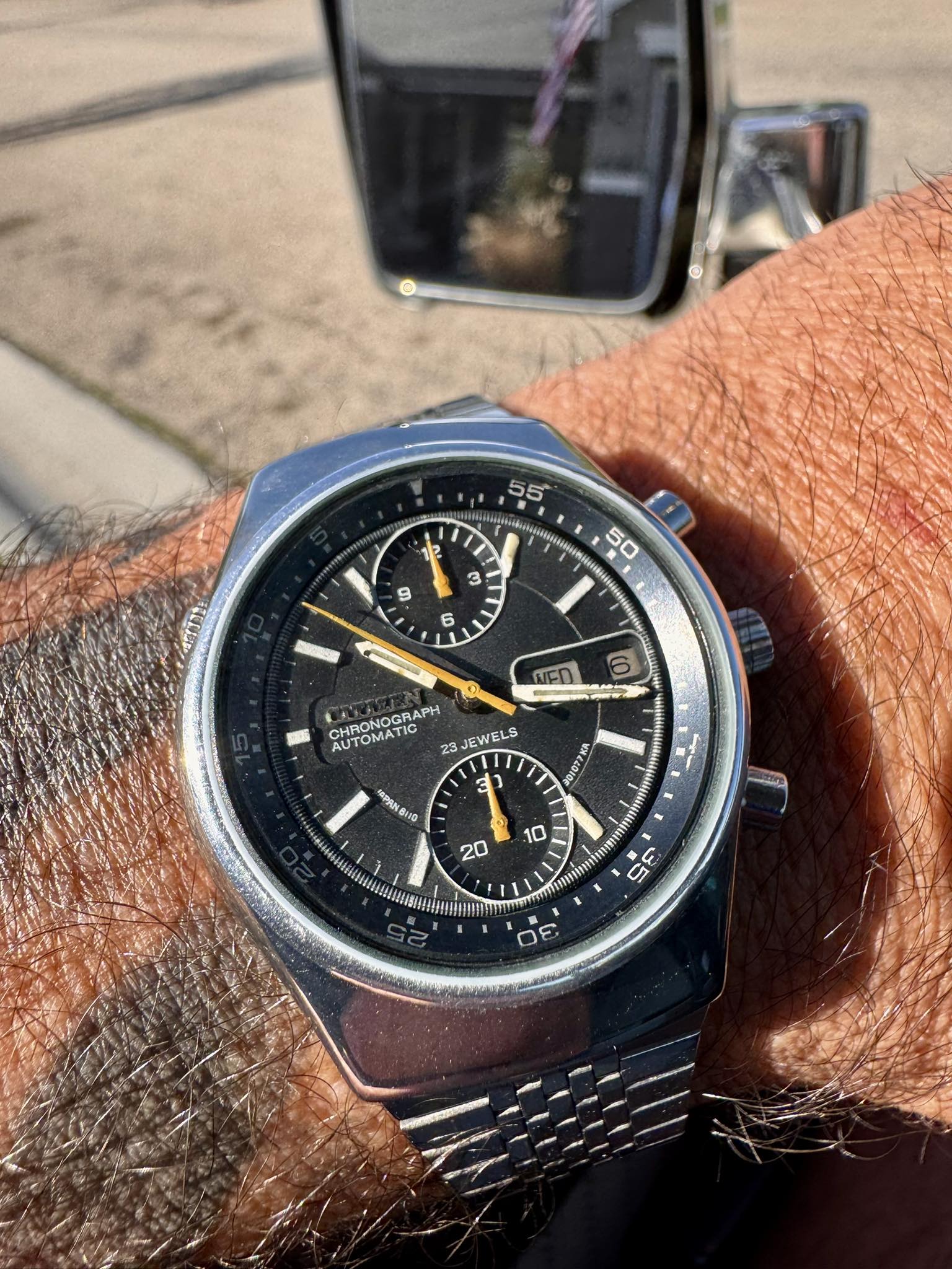 Vintage Citizen Challenge Timer 1970 Chronograph