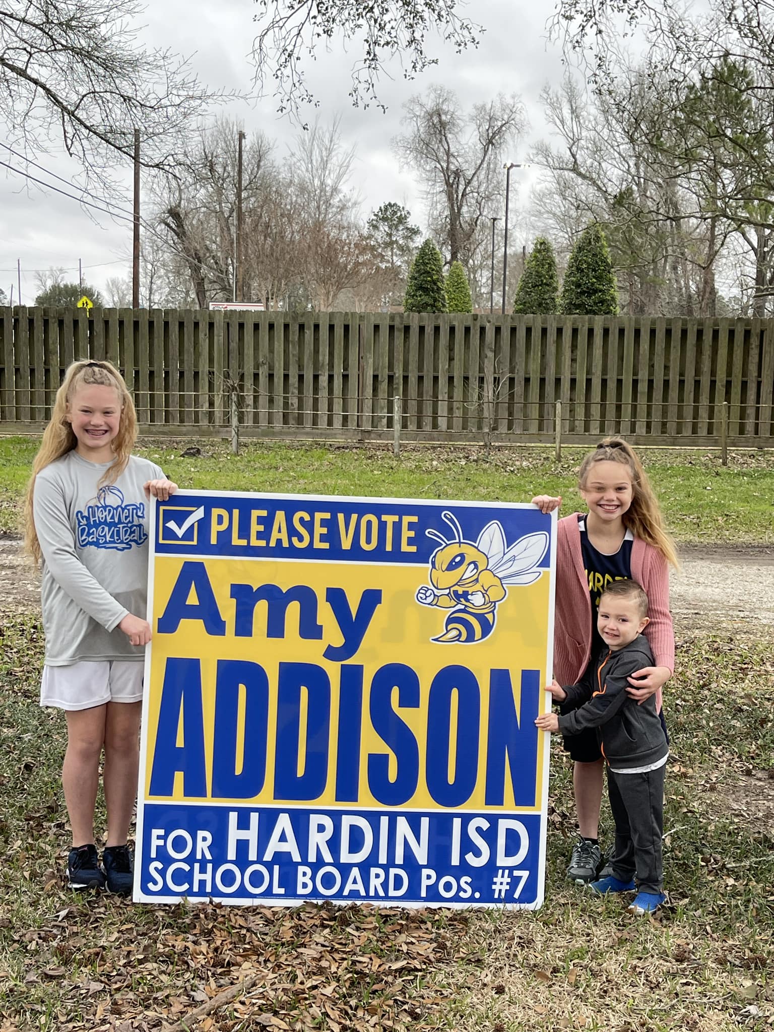 Amy Addison for Hardin ISD School Board