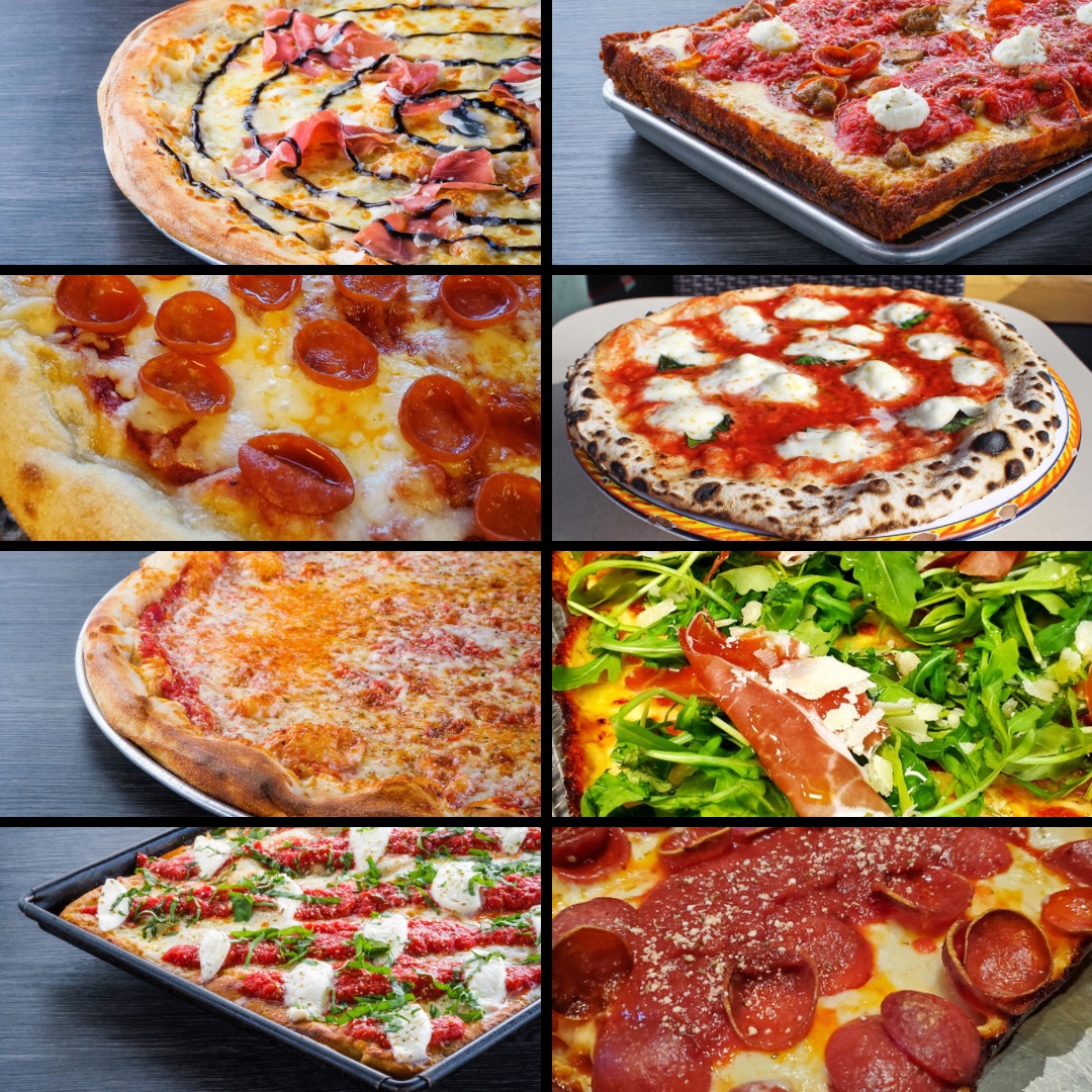 Pizza Rock Las Vegas - Who can name all 8 of these Elite pizzas from ...